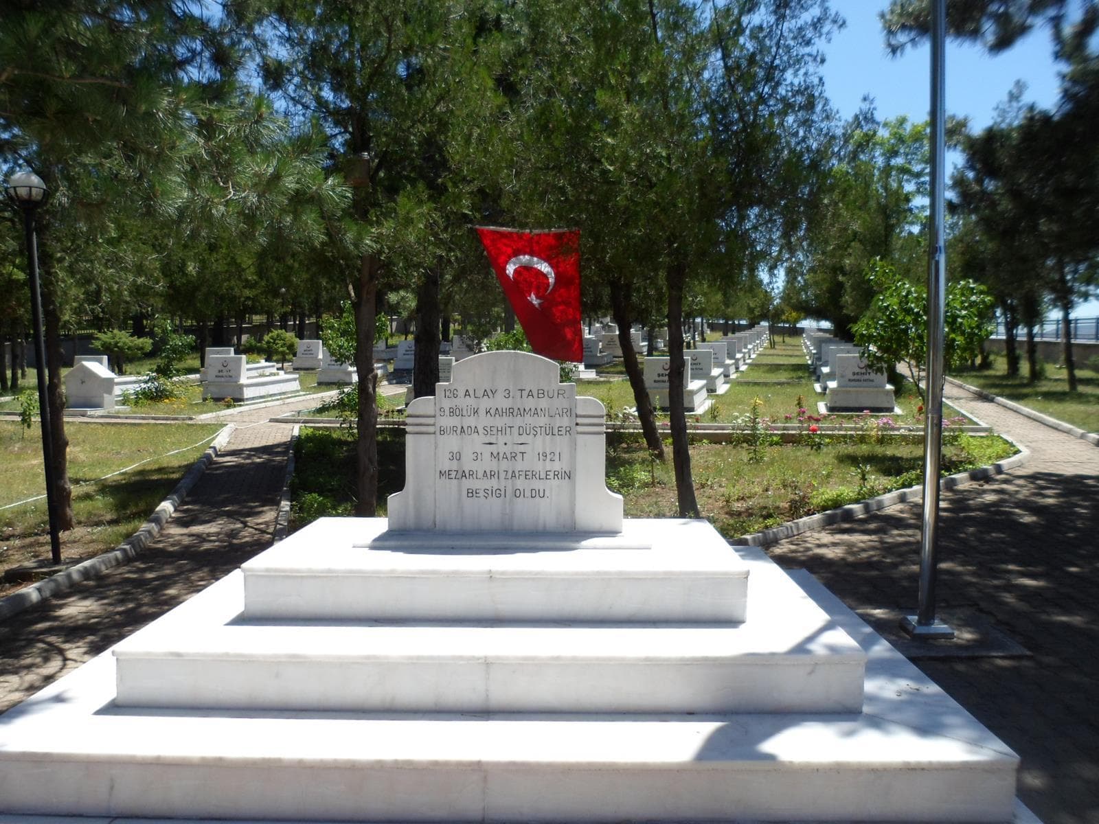 İntikamtepe Şehitliği, Bozüyük