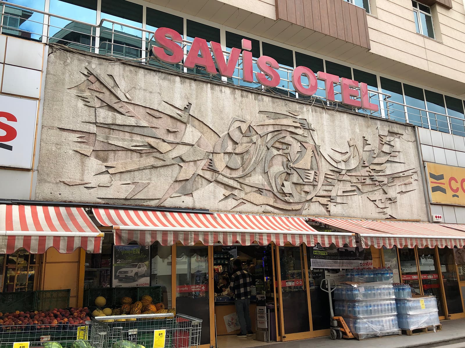 Savis Otel Rölyef Panosu
