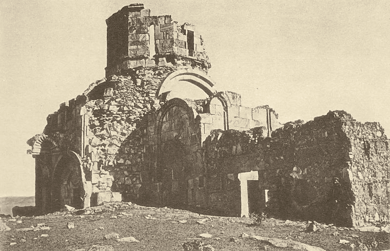 Varzahan Manastırı’nın 1920’lere kadar olduğu yer