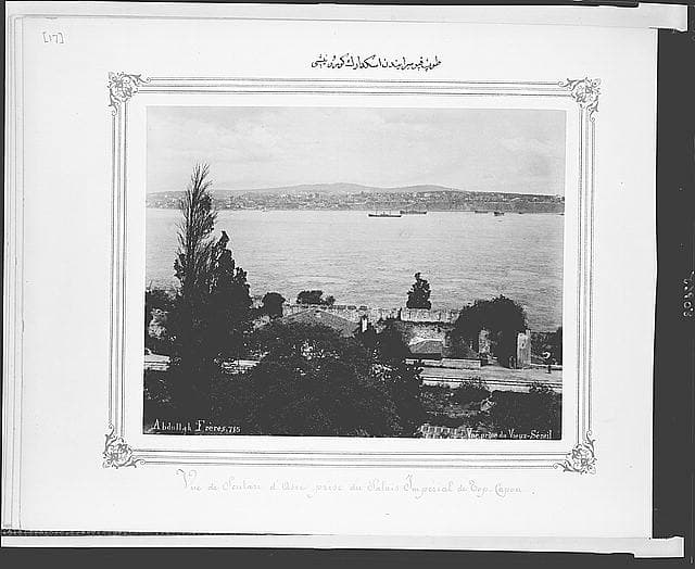 View of Üsküdar from the Topkapı Sarayı (palace)