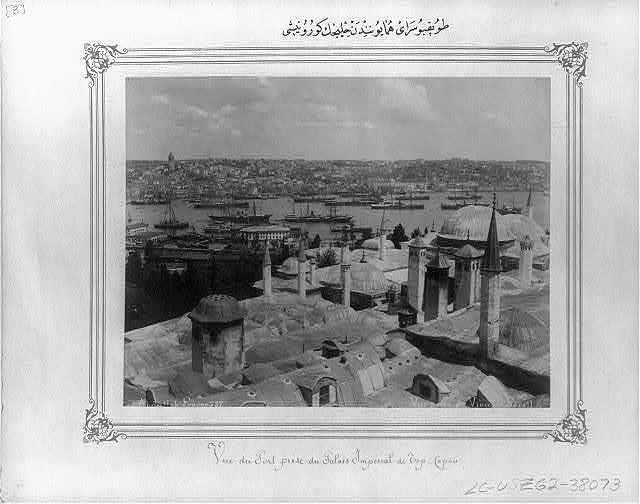 View of the Golden Horn from the Topkapı Sarayı (palace)