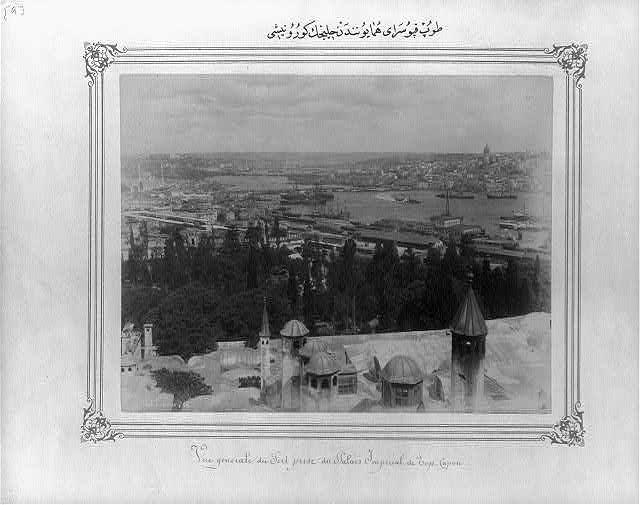 View of the Golden Horn from the Topkapı Sarayı (palace)