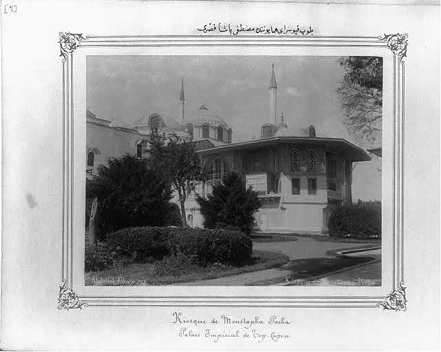 The pavilion of Mustafa Paşa in the Imperial Topkapı Sarayı (palace)