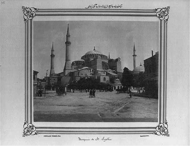 Exterior view of the Ayasofya Camii (mosque)