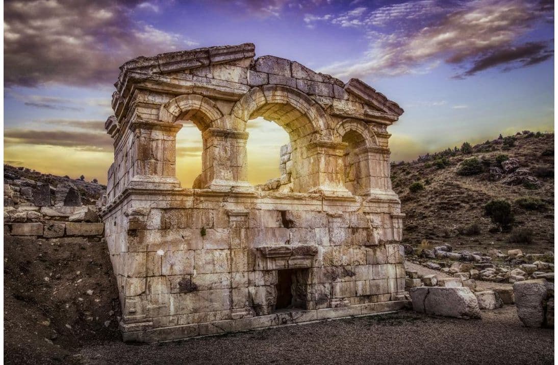 Roman doorway
