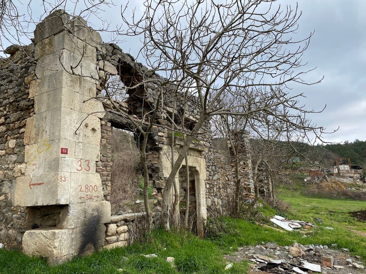 Cebeci Köyü Rum Kilisesi Kalıntıları