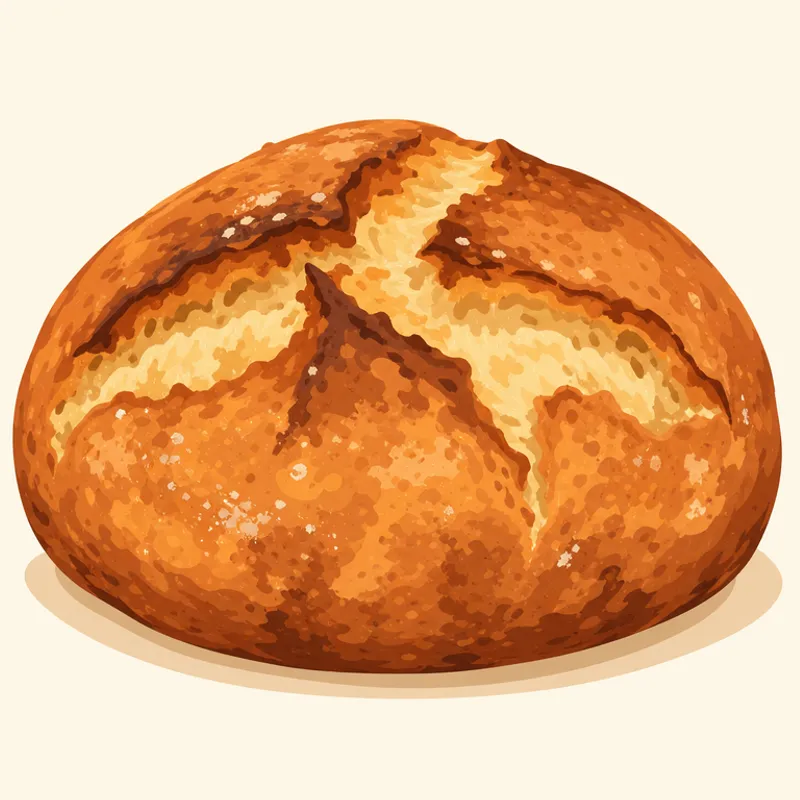 Abısta ( Ekmeğin Yerini Alan Katık ) illustration