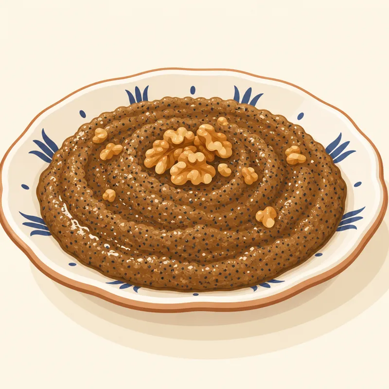 Afyon Kahvaltılık Haşhaş Ezmesi illustration