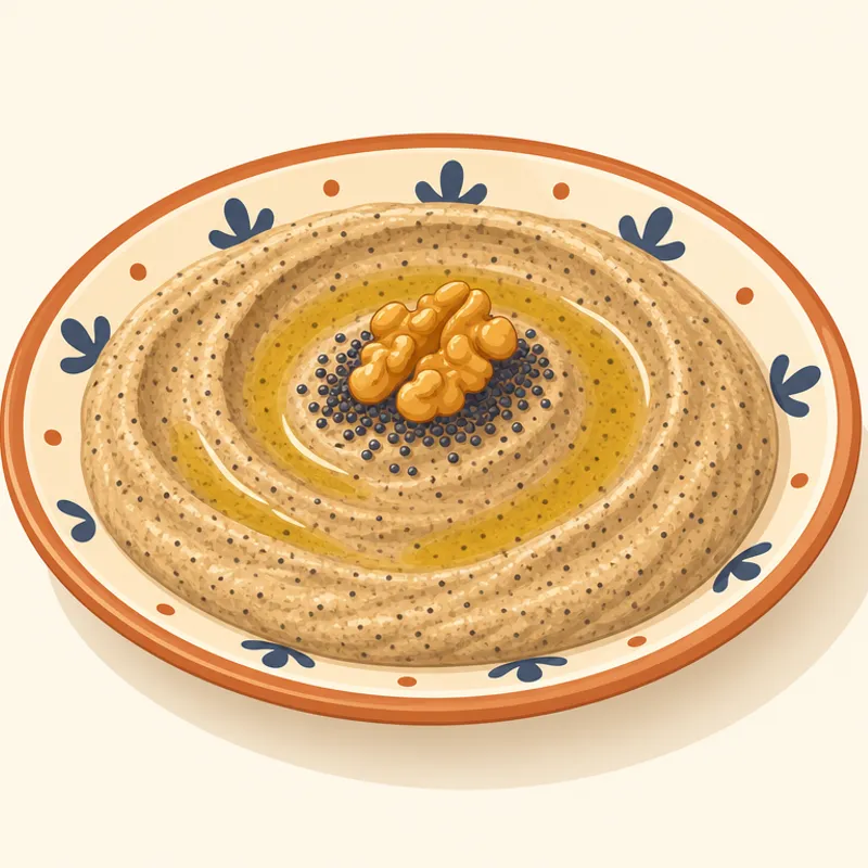 Afyonkarahisar Haşhaş Ezmesi illustration