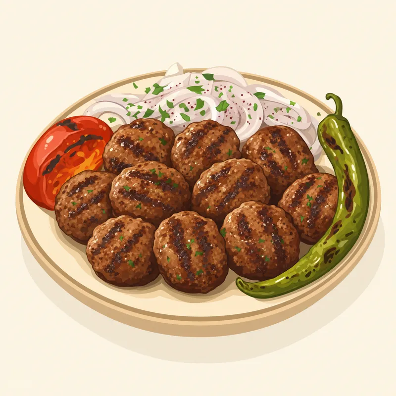 Ahmetbey Köftesi illustration