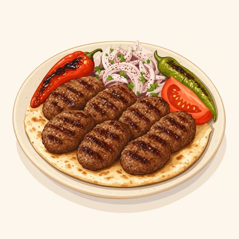 Akçaabat Köftesi illustration