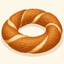 Akhisar Simit Ekmeği illustration