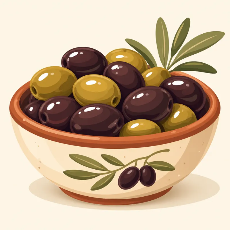 Akhisar Uslu Zeytini illustration