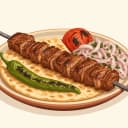 Aksaray Gerdan Kebabı illustration