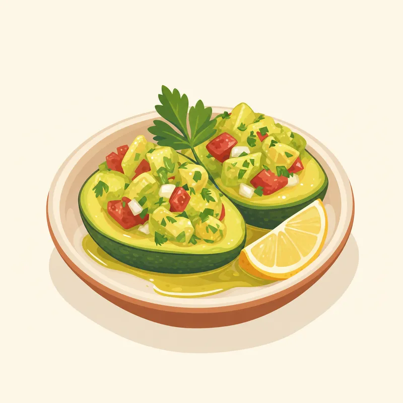 Alanya Avokadosu illustration