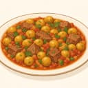 Alanya Gölevez Yemeği illustration