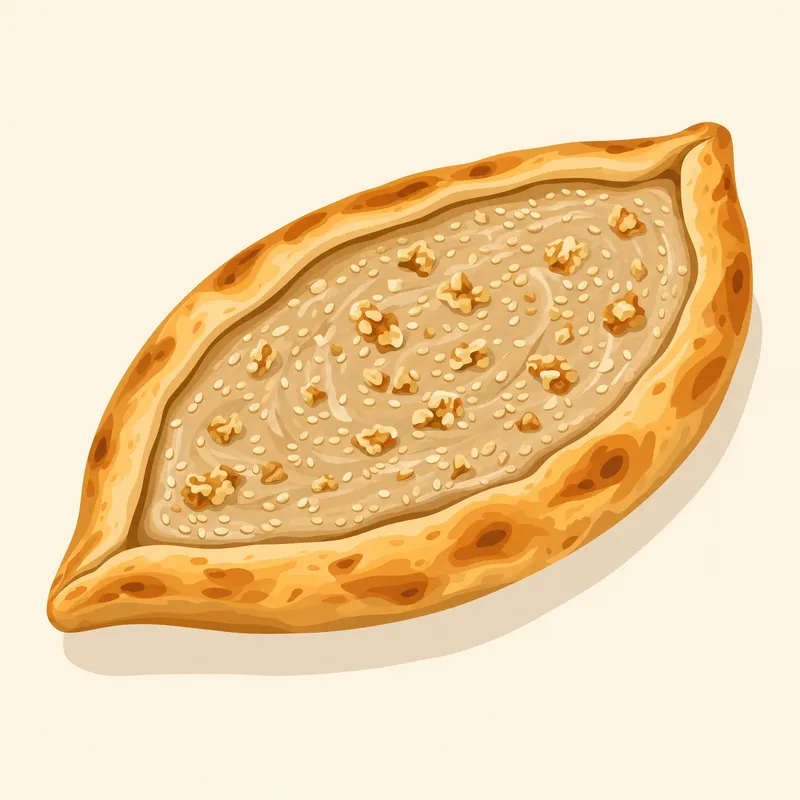 Alaşehir Tahinli Pidesi illustration