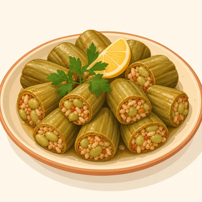 Amasya Baklalı Dolması illustration