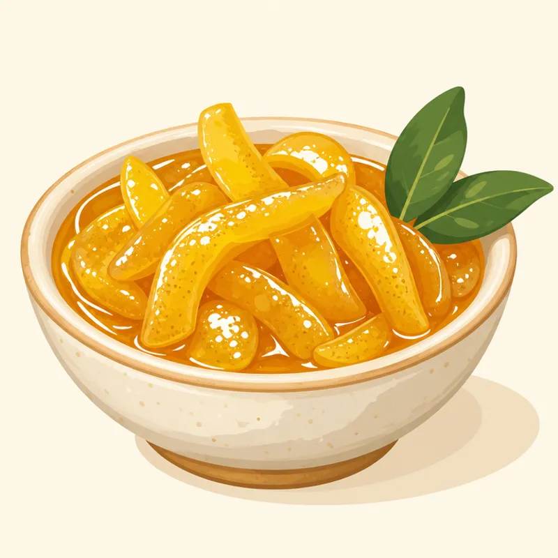 Antalya Bergamot Kabuğu Reçeli illustration