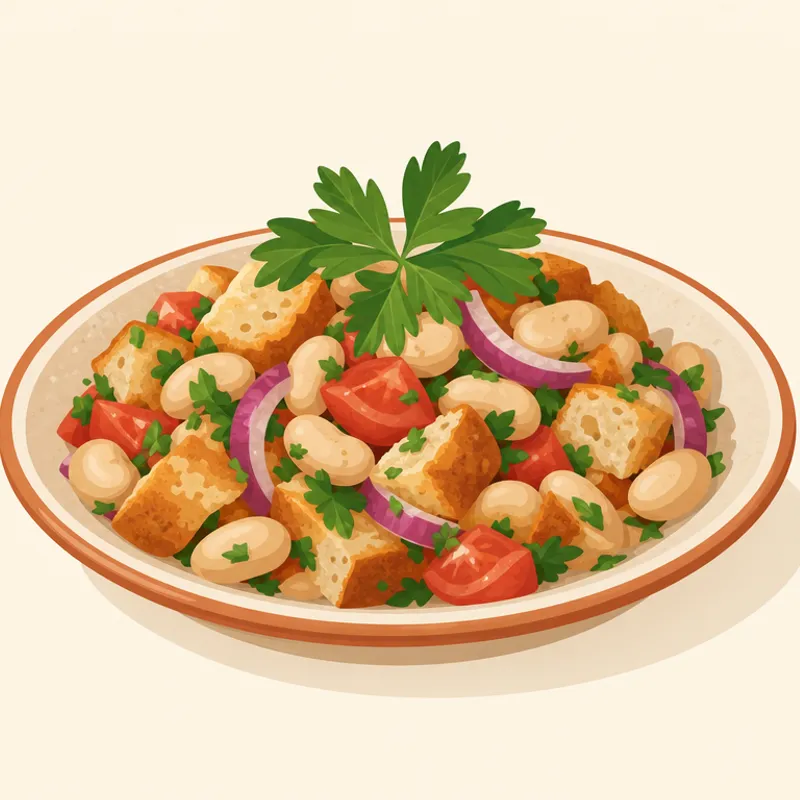 Antalya İçme Salatası illustration