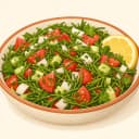 Antalya Kaya Koruğu Salatası illustration