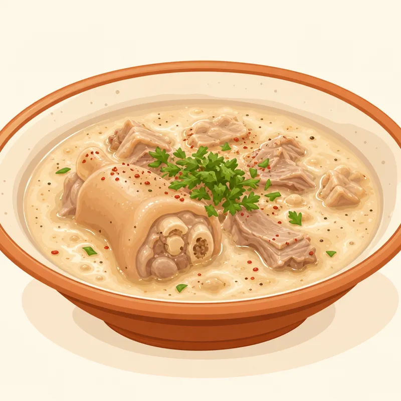 Antalya Paça Çorbası illustration