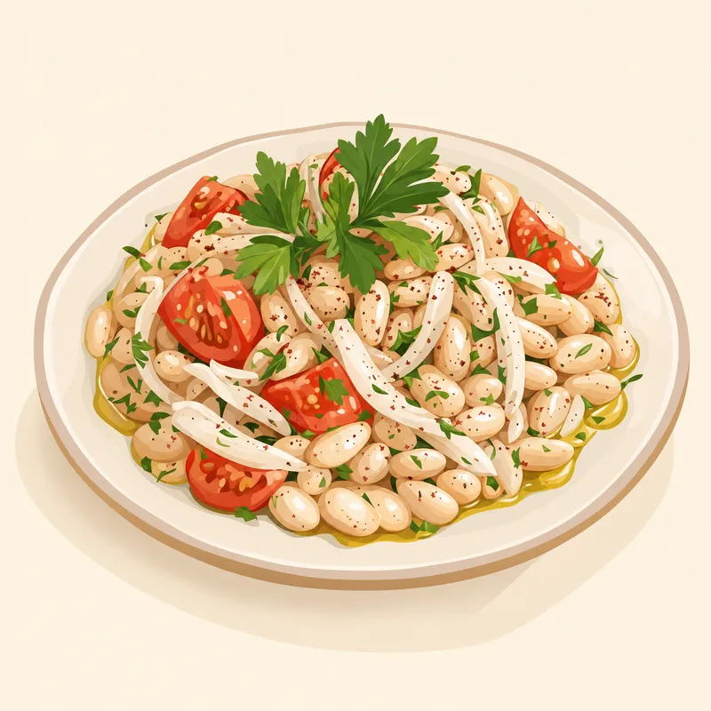 Antalya Piyazı illustration