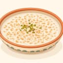 Antalya Sütlü Buğday Çorbası illustration