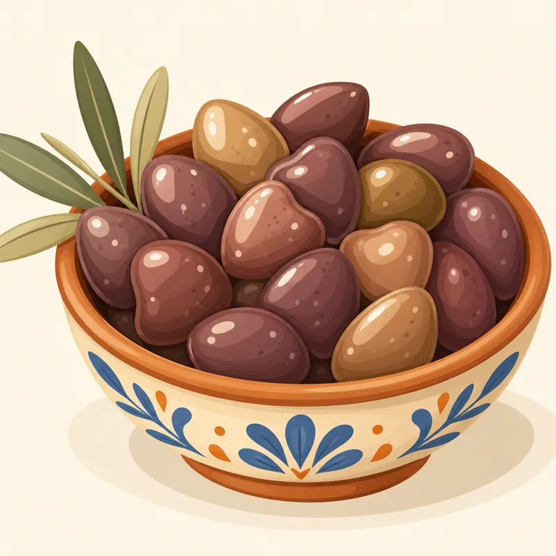 Antalya Tavşan Yüreği Zeytini illustration