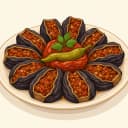 Antep Kuruluk Patlıcanı illustration