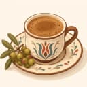 Antep Menengiç Kahvesi / Gaziantep Menengiç Kahvesi / Antep Melengiç Kahvesi / Gaziantep Melengiç Kahvesi illustration