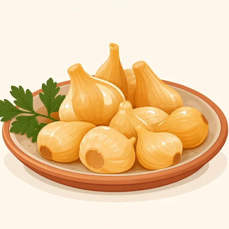 Araban Sarımsağı illustration