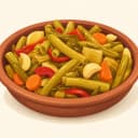 Arhavi Fasulye Turşusu Kavurması illustration