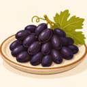 Avşa Ada Karası Üzümü illustration