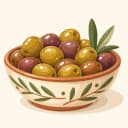 Aydın Memecik Zeytini illustration