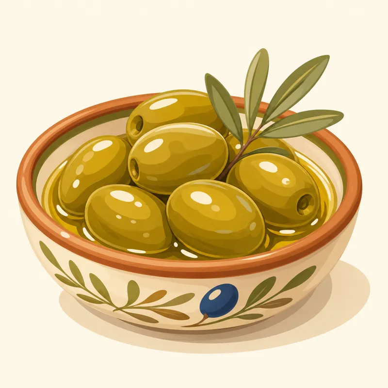 Aydın Memecik Zeytinyağı illustration