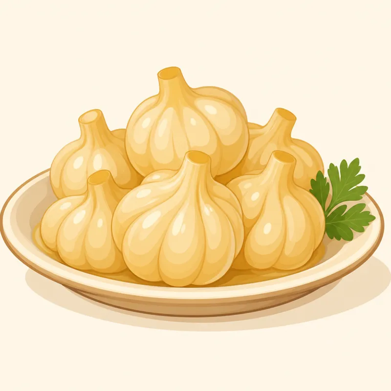 Babaeski Sarımsağı illustration