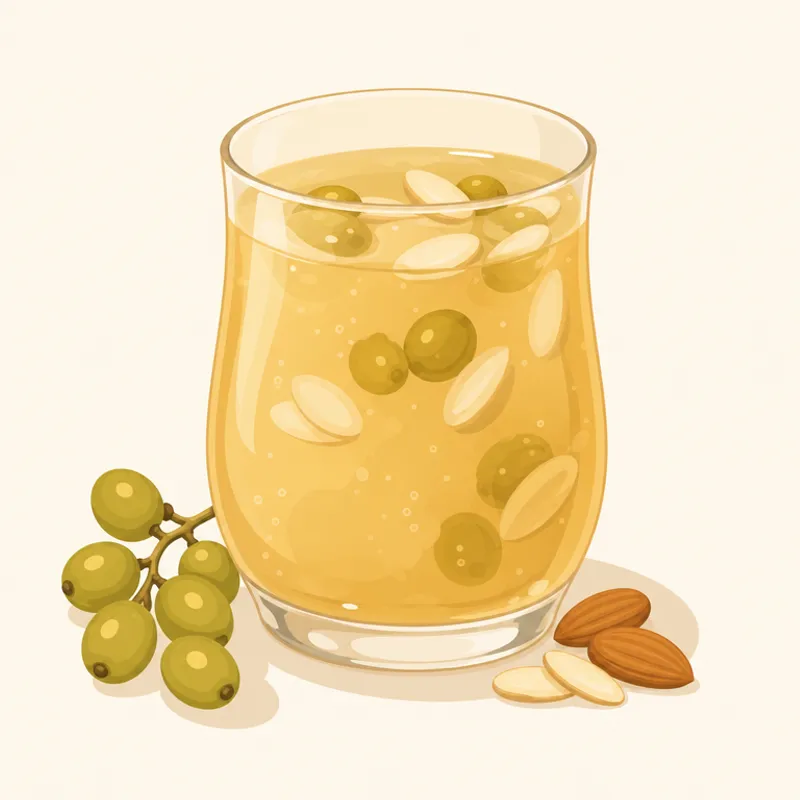 Bademli Koruk Şerbeti illustration