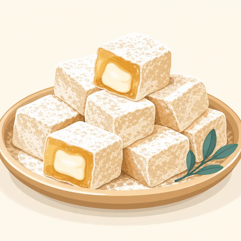 Bafra Kaymaklı Lokum illustration