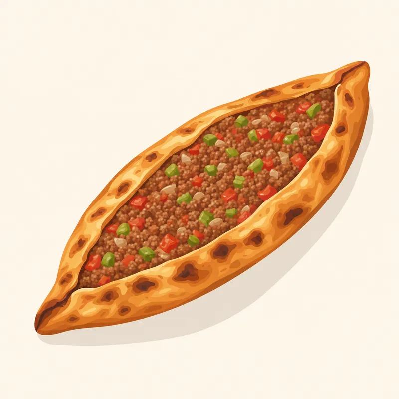 Bafra Pidesi illustration