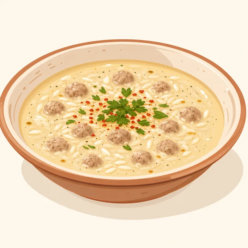 Balıkesir Düğün Çorbası illustration