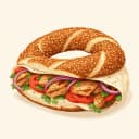 Beydağ Simit Dürüm illustration