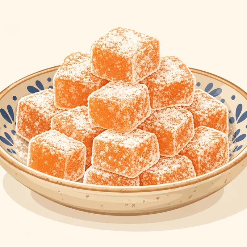 Beypazarı Havuç Lokumu illustration
