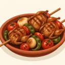 Bıldırcın Çömlek Kebabı illüstrasyonu