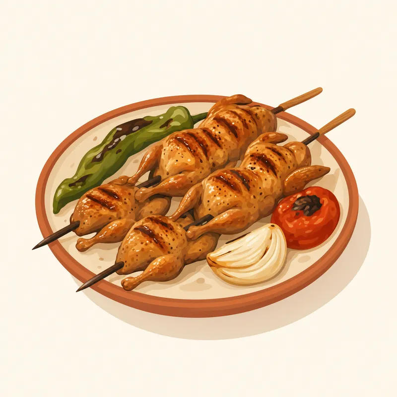 Bilecik Bıldırcın Kebabı illustration