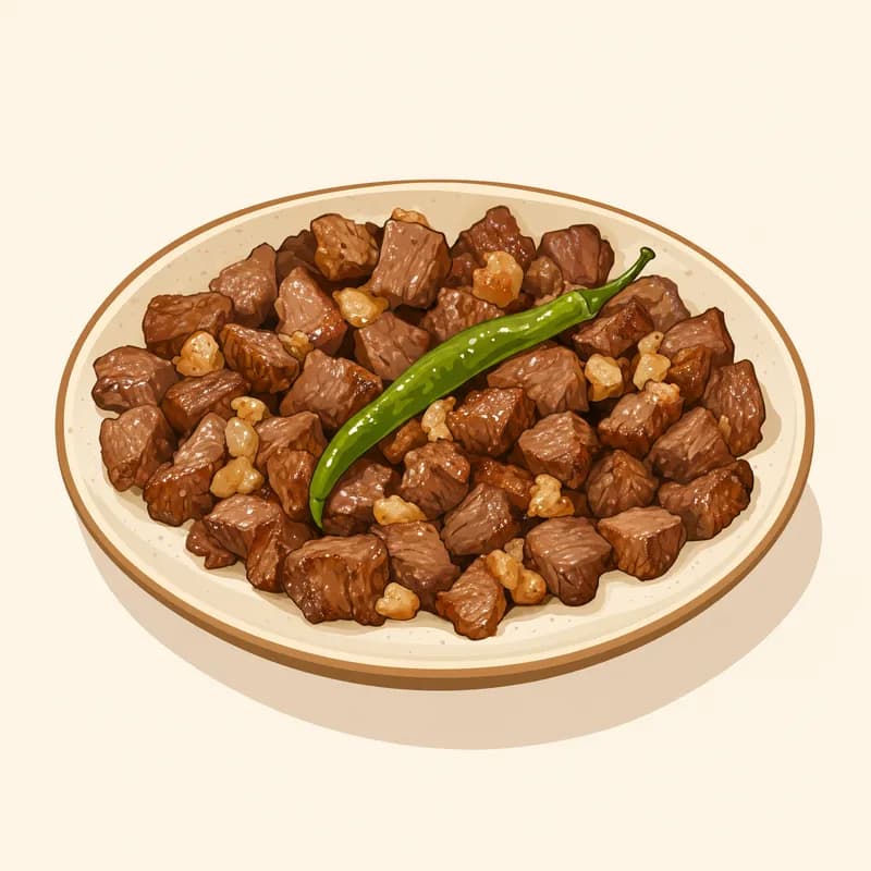 Bingöl Çobantaşı Kavurması illustration