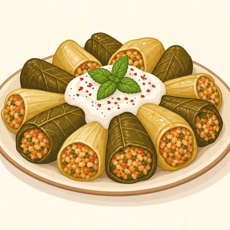 Bitlis Katıklı Dolma illustration