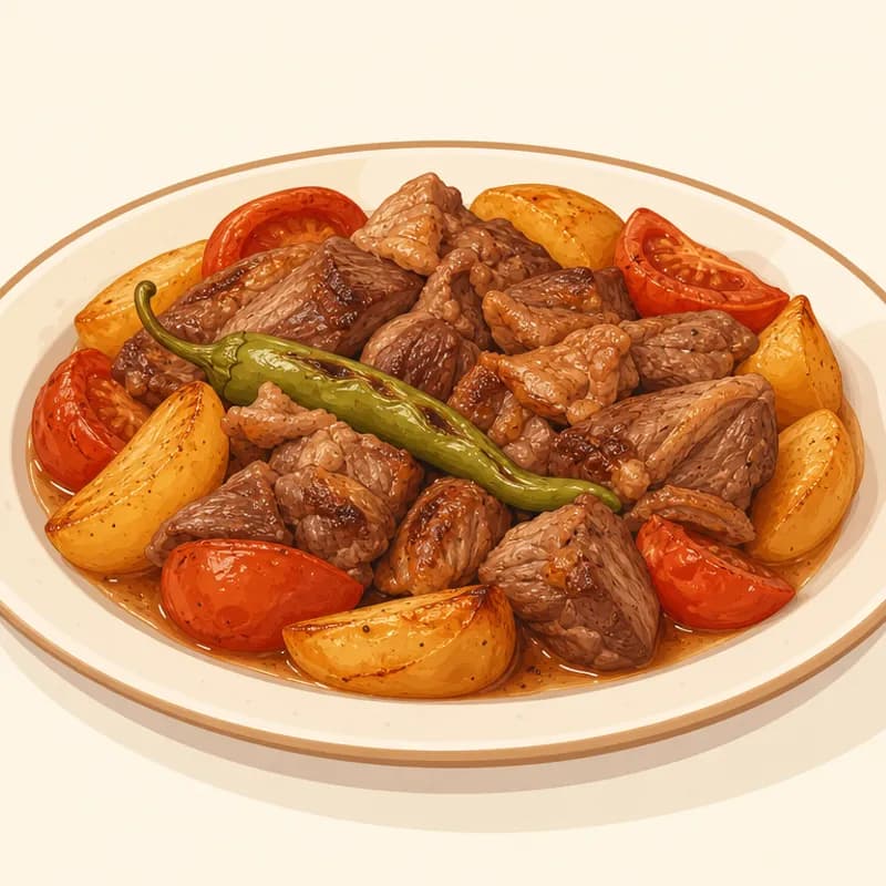 Bolvadin Fırın Eti illustration