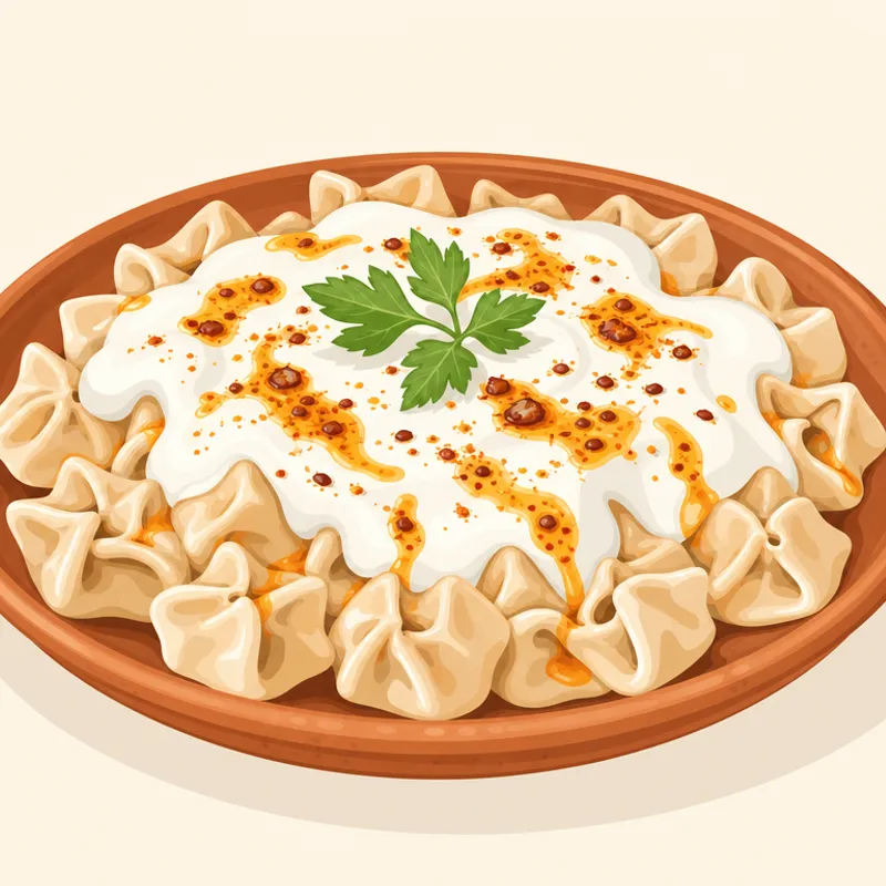 Bolvadin Mantısı illustration