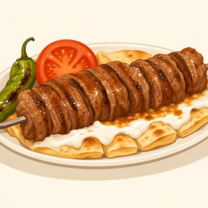 Bursa Döner Kebabı illustration